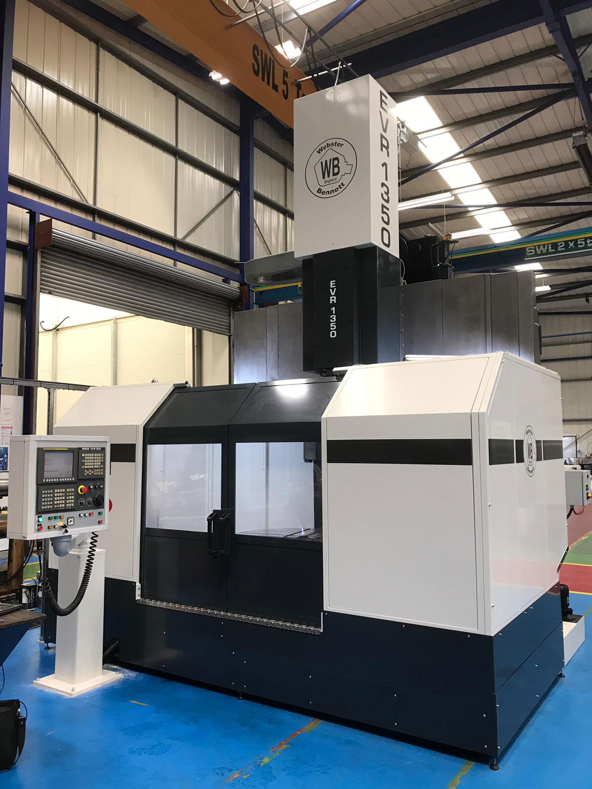 Webster & Bennett EVR 1350 CNC Vertical Turret Lathe